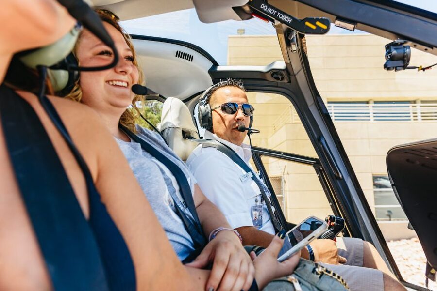 From Las Vegas: Grand Canyon Helicopter Tour with Champagne - Downtown Las Vegas and the Strip from above