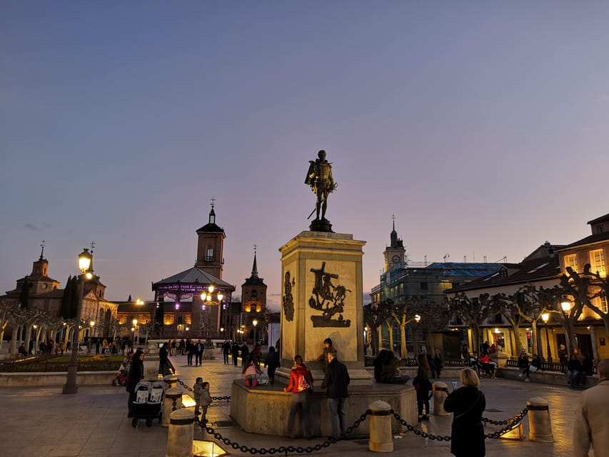 From Madrid: Alcalá de Henares, Winery Tour & Wine Tasting - Walking Through Alcalá de Henares