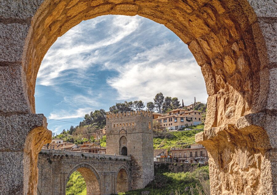 From Madrid: Toledo Tour with Wine Tasting and 3 Monuments - The Mirador del Valle panorama