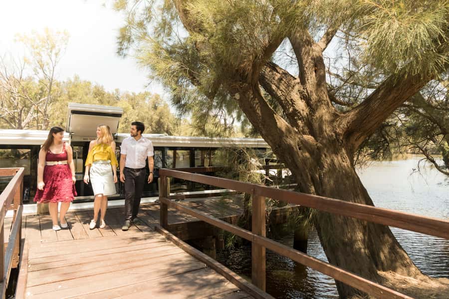 From Perth: Swan Valley Cruise, Winery, Cheese & Lunch - Share-plate lunch on the boat