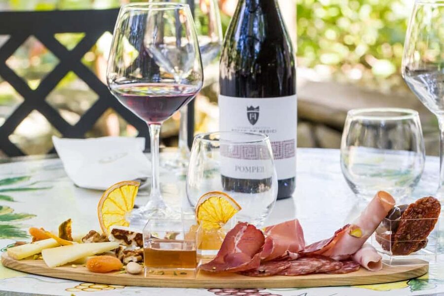 From Pompeii: Mount Vesuvius Wine Tasting and Lunch - Starting at Pompei Scavi station