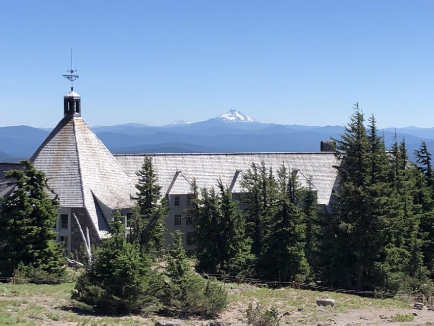 From Portland: Waterfalls, Mt Hood, and Wine Day Tour - One winery in the Columbia Gorge AVA