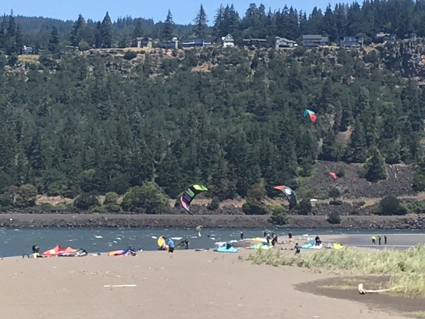 From Portland: Waterfalls, Mt Hood, and Wine Day Tour - The van ride and the guides