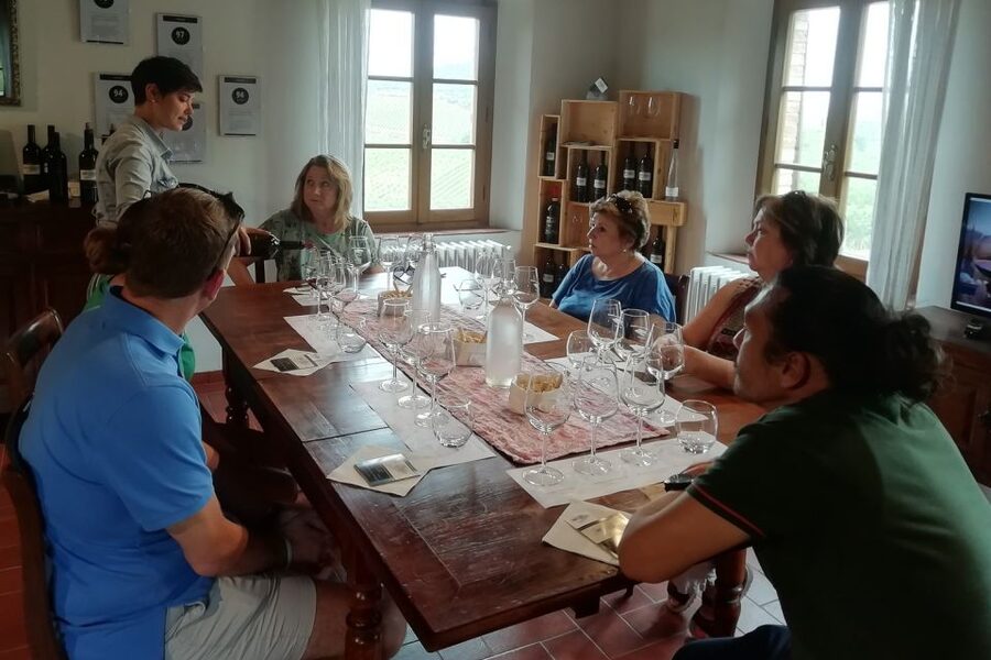 From Siena: Brunello di Montalcino Guided Wine Tour W/ Lunch - The first winery: vines, cellars, and your introduction to Brunello