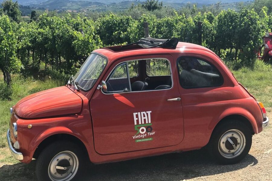 From Siena: Day Tour in a Vintage Fiat 500 with Winery - Starting in Siena or Badesse