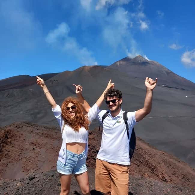 From Siracusa: Etna Tour - Trek, Wine and Food - Walking Etna from about 1,900 meters