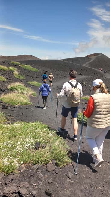 From Siracusa: Etna Tour - Trek, Wine and Food - Guides Francesco, Corrado, and Giuseppe