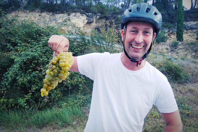 From Sitges: Bike Tour and Winery Visit with Free Hotel Pick Up. - From hotel pickup to the first vineyard roads