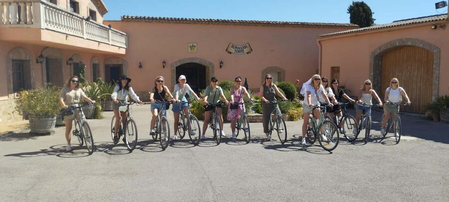 From Sitges: Cycling Tour with Winery visit and Tasting - Inside a ninth-generation family winery
