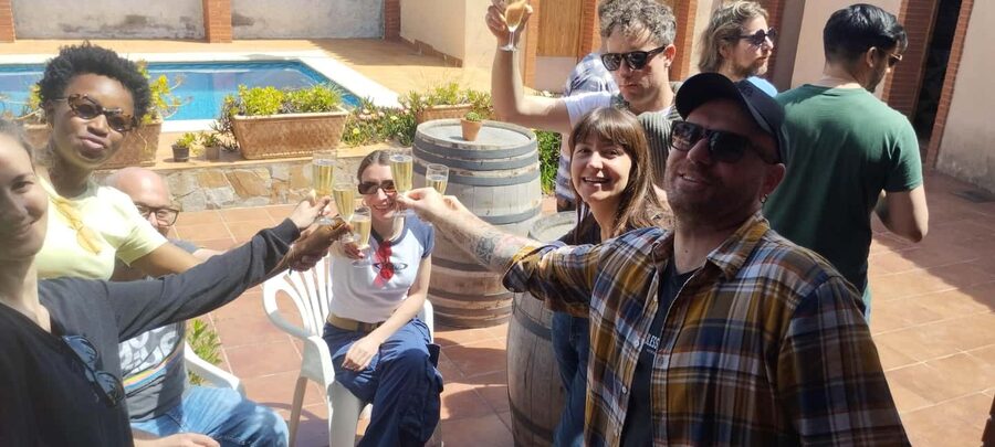 From Sitges: Wine Tasting at 2 Wineries with Hotel Pickup - What you actually taste