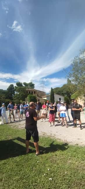 From Sitges: Wine Tasting at 2 Wineries with Hotel Pickup - The value of $120 per person