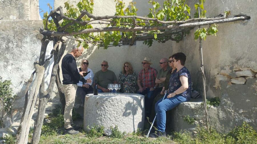 From Sitges: Wine Tasting at 2 Wineries with Hotel Pickup - Pickup from Sitges and the ride into Penedes