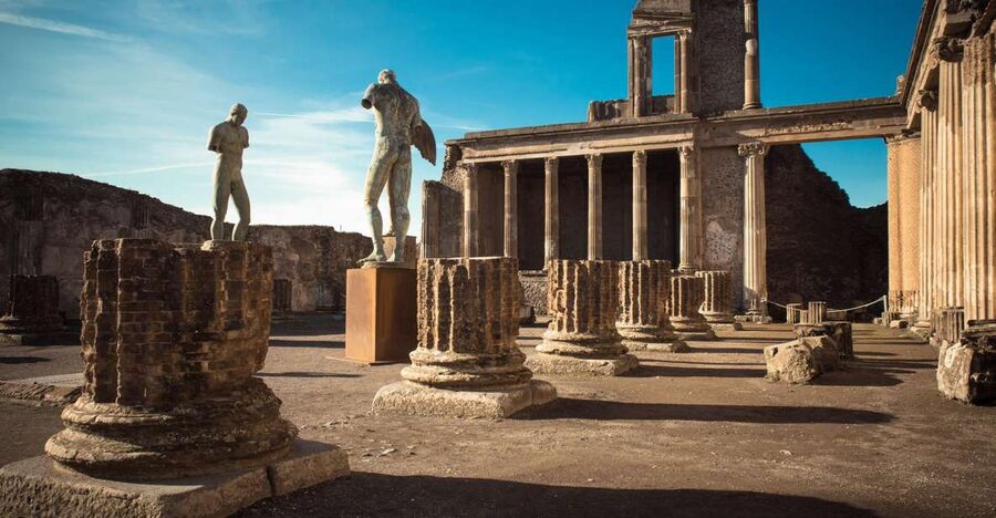 From Sorrento: Full-Day Pompeii & Wine Tasting Tour - Two focused hours inside Pompeii