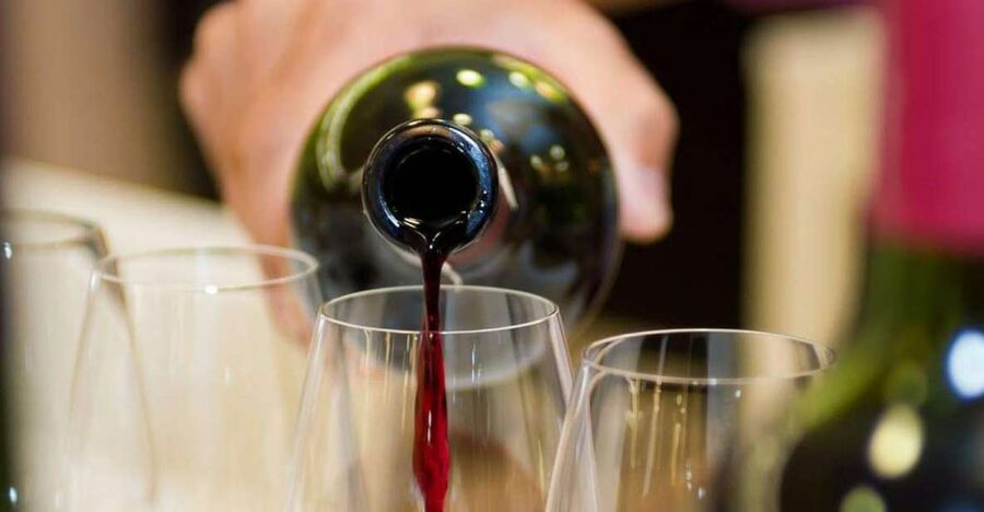 From Sorrento: Winery Tour, Tasting & Lunch - Arriving at a Mount Vesuvius winery