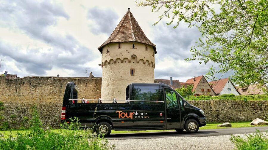 From Strasbourg: Medieval Villages & Wine Tasting Day Trip - Ribeauvillé and the old Lords of Ribeaupierre