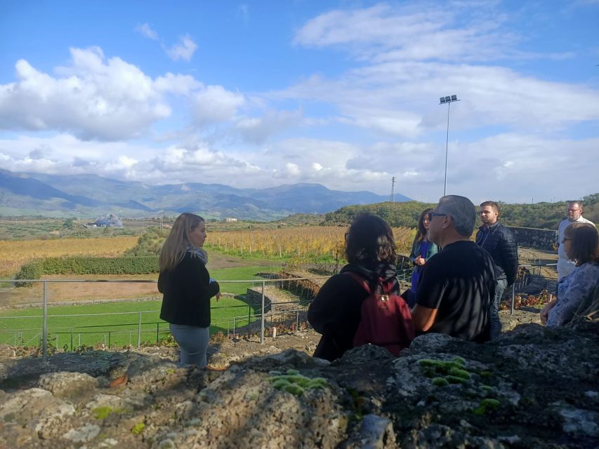 From Taormina: Etna Wineries Small Group Tour - Castiglione di Sicilia: one hour in a medieval village