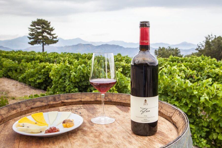 From Taormina: Private 3 Etna Wineries with Food & Wine - A private ride from Taormina into the hills