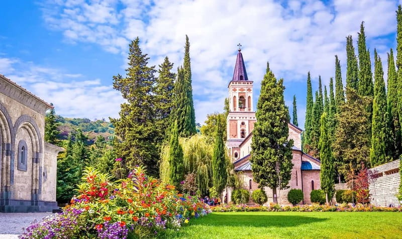 From Tbilisi: Kakheti Wine Region Tour with 9 Wine Tastings - Bodbe Monastery brings quiet and wide views