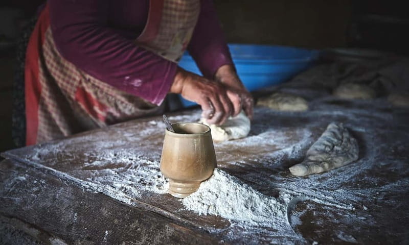 From Tbilisi: Kakheti Wine Region Tour with 9 Wine Tastings - Badiauri begins with bread, cheese, and a small extra charge