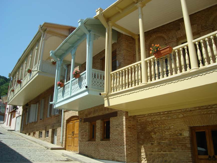 from Tbilisi to Kakheti Tour Sighnaghi, Bodbe & Wine Tasting - Starting in Tbilisi and heading toward Manavi
