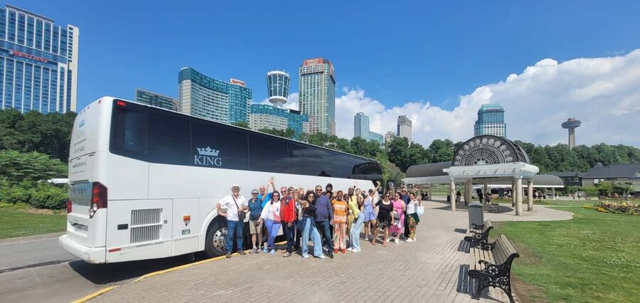 From Toronto: Niagara Falls Full-Day Bus Tour & Winery Stop - Niagara-on-the-Lake in 45 minutes