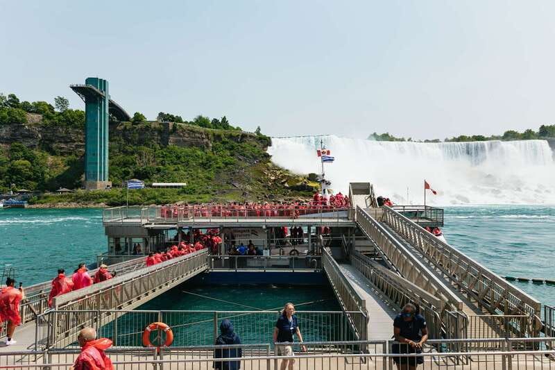 From Toronto: Niagara Falls + Winery, Cruise, & Lunch Option - Hornblower Niagara Cruises and the wall of mist