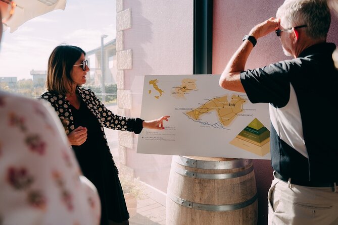 From Venice: Prosecco Wine Region Tour with 2 Tastings - Valdobbiadene and a second view of Prosecco