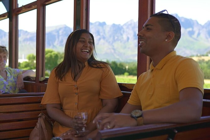 Full-Day Franschhoek Hop On Hop Off Wine Tram Tour from Cape Town - Picking your line at Groot Drakenstein