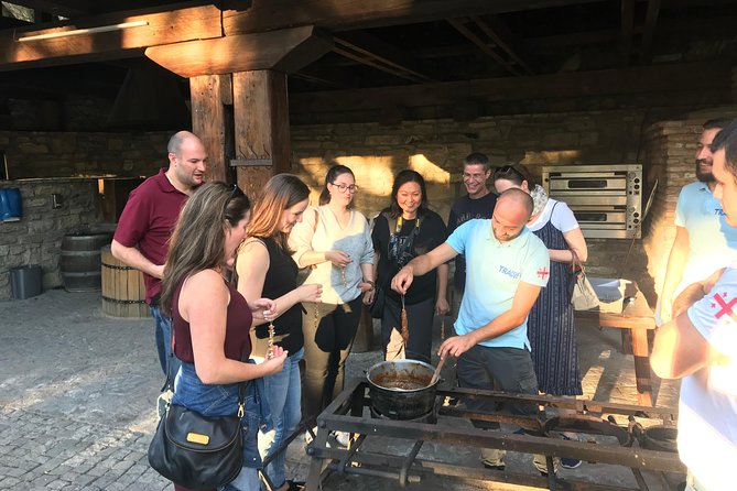 Full Day Private Wine Tour in Kakheti Region with Lunch and 3 Wine Tastings - Khareba shows the industrial side of Georgian wine