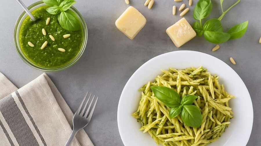Genoa: Pesto Masterclass with Tasting and Wine - Learning the Genoese recipe step by step