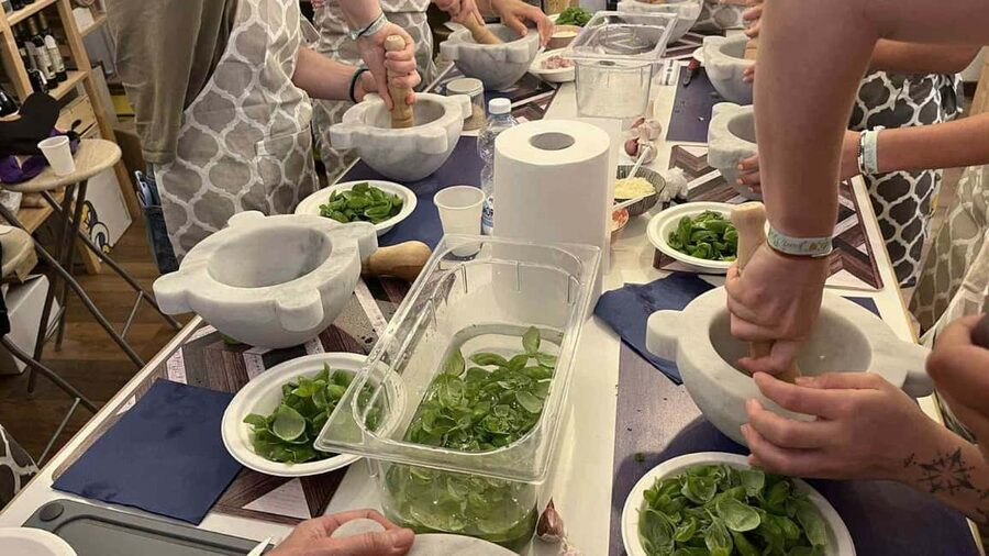 Genoa: Pesto Masterclass with Tasting and Wine - The take-home jar adds practical value