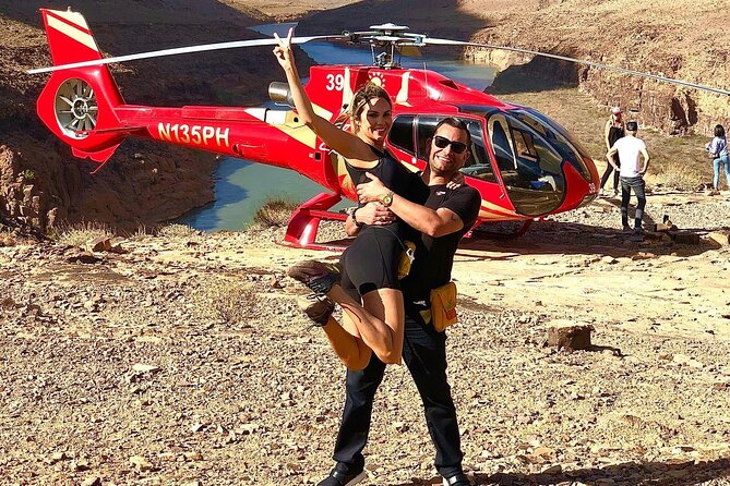 Grand Canyon West Rim Helicopter Tour with Champagne Toast - The Las Vegas Strip upgrade