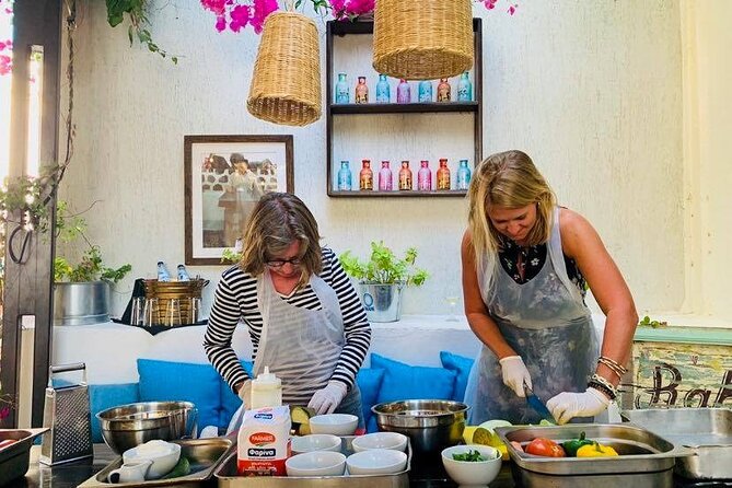 Greek Cuisine Cooking Class in Santorini with Recipes and Wine - Starting in Megalochori at 11:00 a.m.