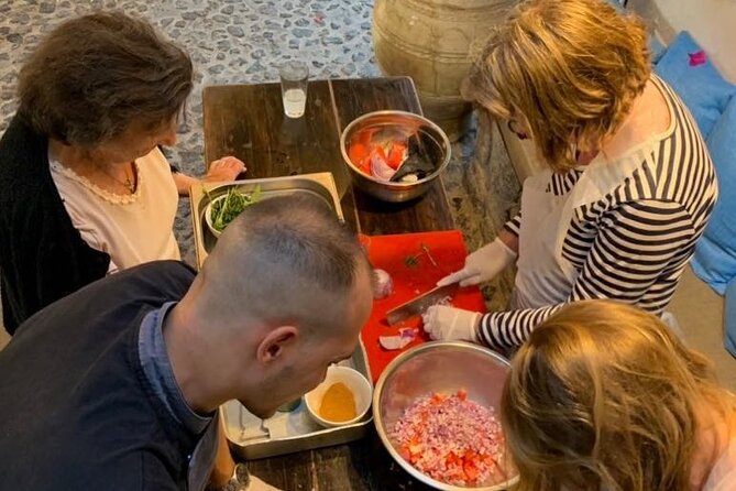 Greek Cuisine Cooking Class in Santorini with Recipes and Wine - Tomato fritters and the best-loved dish
