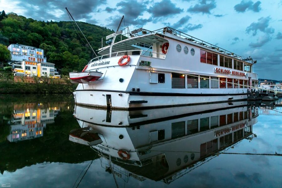Heidelberg: Sightseeing Boat Tour with Mulled Wine - Neuenheim, riverside buildings, and Philosophers’ Walk