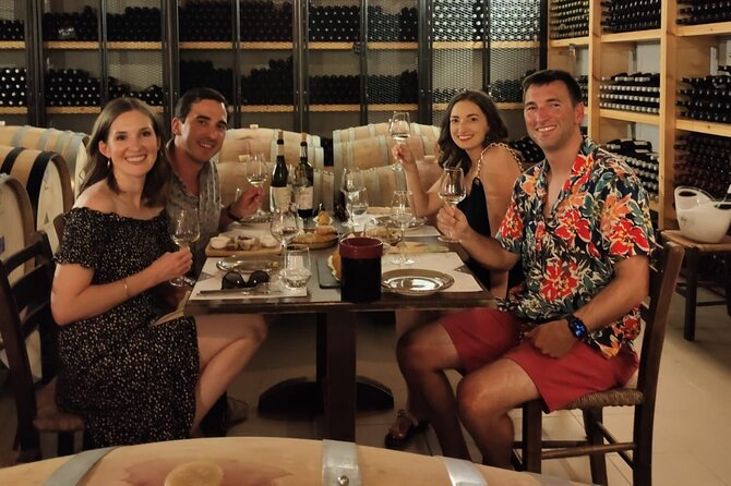 Heraklion SUV Private Guided Wine Tour with Lunch - Domaine Paterianakis and its underground cellar