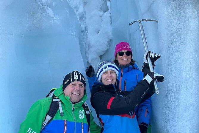 Hike Matanuska Glacier w/Alaska Local Honey, Wine Tasting - Walking onto Matanuska Glacier