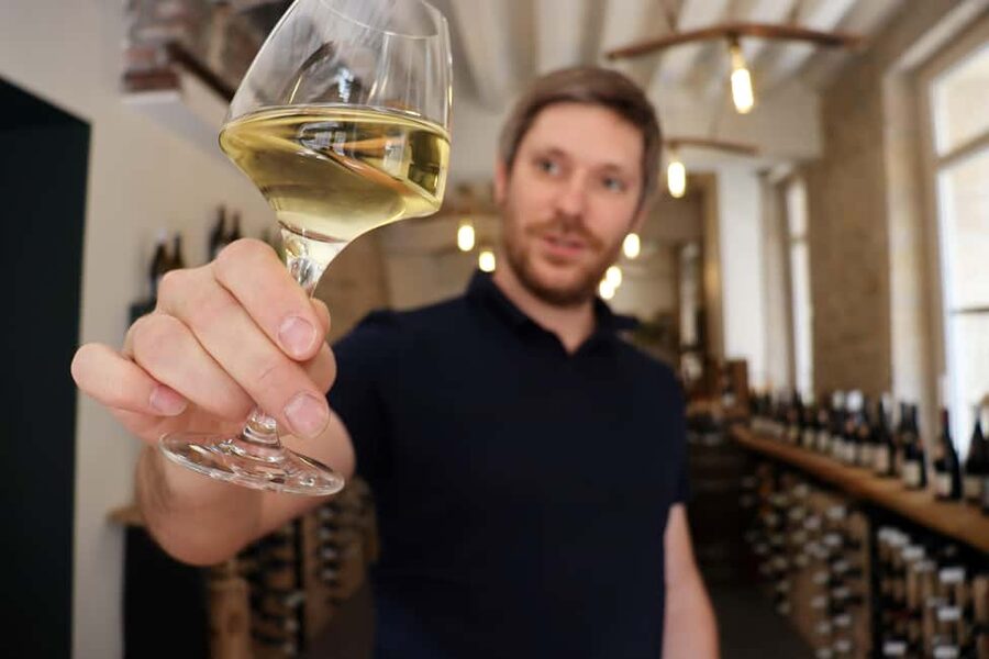 Historic Center of Dijon : Discovery Tasting Wine Burgundy - The Comté gougère is more than a snack