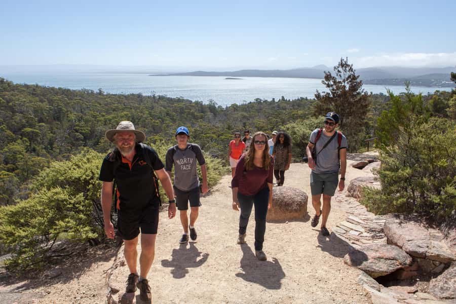 Hobart: Wineglass Bay & Freycinet National Park Active Tour - Wineglass Bay Lookout: the day’s main walk