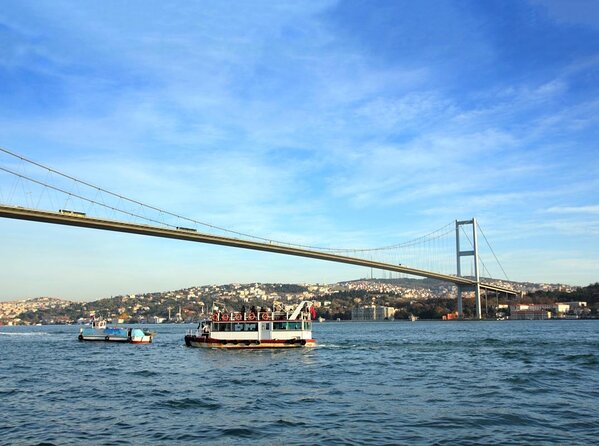 Istanbul Bosphorus Sunset Cruise with Wine on a Luxury Yacht - A calm start near Galata Port