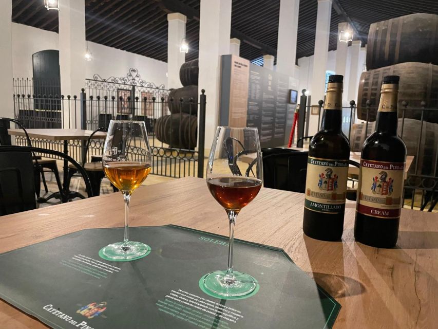 Jerez de la Frontera: Sherry Winery Tour with Tasting - The Historical Label Display Adds Local Character