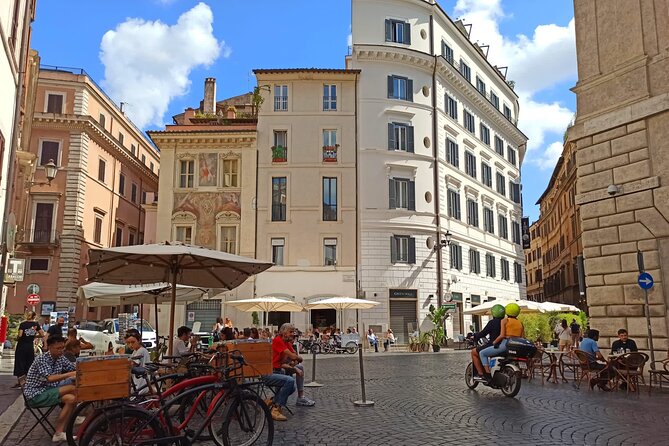 Jewish Ghetto & Piazza Navona: Food, Wine & Sightseeing Rome Tour - Piazza Navona and the Pompey Theatre connection