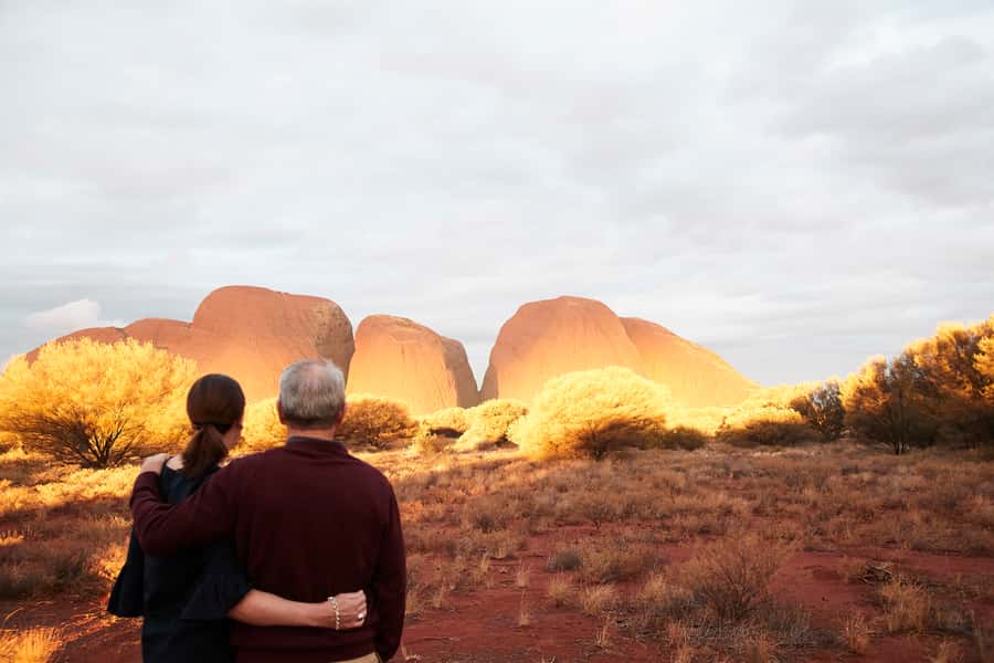 Kata Tjuṯa Sunset Tour with Sparkling Wine and Cheeseboard - Booking and timing advice