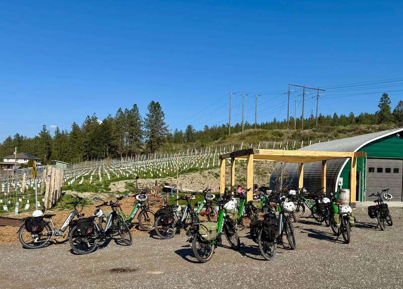 Kelowna: Wine Tasting by E-bike, Smartphone Guide & Lunch - The first 30 minutes: getting into Kelowna’s wine country