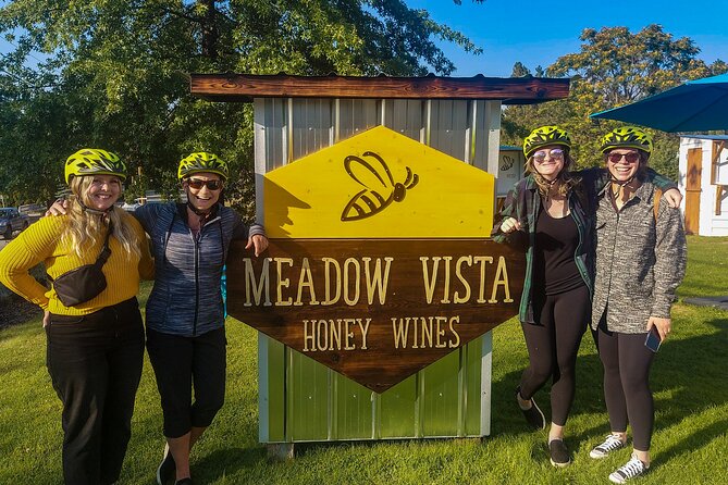 Kelowna Wine Tour by E-bike, Okanagan Valley Views and Lunch - SpearHead Winery, a favorite stop for many riders