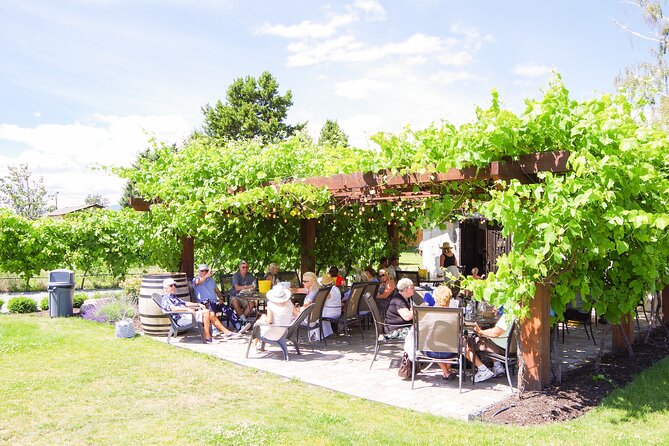 Kelowna Wine Tour by E-bike, Okanagan Valley Views and Lunch - South past Gyro Beach with Lake Okanagan in view