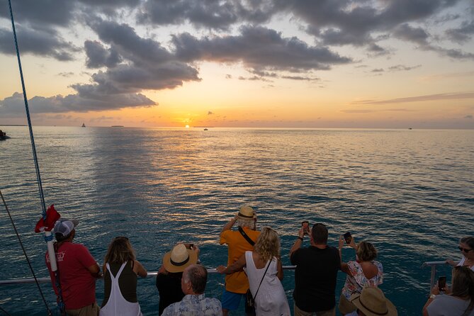 Key West Champagne Sunset Catamaran Cruise - The Sunset Celebration from the water