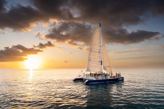 Key West Champagne Sunset Catamaran Cruise - The route from Sebago Watersports to Mallory Square