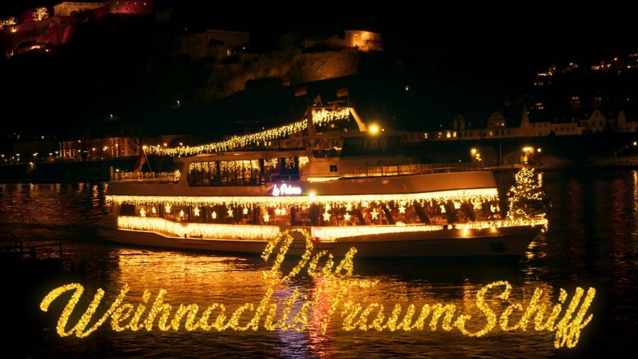Koblenz: Christmas Boat Tour with Mulled Wine - Stolzenfels Castle brings in Rhine Romanticism