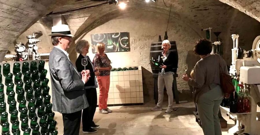 Koblenz: Historical Sparkling Wine Museum Guided Tour - Following the work from grape to bottle